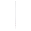 Kimble 17026F-25 KIMAX Straight Bore Buret, Class B, with PTFE Stopcock, 25 mL