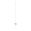 Kimble 17026F-50 KIMAX Straight Bore Buret, Class B, with PTFE Stopcock, 50 mL