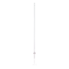 Kimble 17026G-50 KIMAX Straight Bore Buret, Class B, without Stopcock, 50 mL