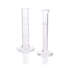 Kimble 20025K-10 KIMAX Educational Graduated Cylinder, Class A, White Scale, with Glass Base, 10 mL, Case of 36