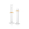 Kimble 20026-500 KIMAX Graduated Cylinder, Class A, Serialized and Certified, TD, with White Scale and Bumper, 500mL