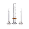 Kimble 20027-50 KIMAX Graduated Cylinders, Class A, with Single Scale and Bumper, 50 mL, Case of 6