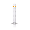 Kimble 20030-50 KIMAX Graduated Cylinder, Class B, with White Double Metric Scale and Bumper, 50mL, Case of 24