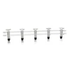 Kimble 216050-0000 KONTES Double Vacuum and Gas Manifold, Wth Metering Valves, 230 mm, 5 Places