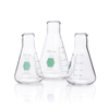 Kimble 26500G-1000 KIMAX Coloware Erlenmeyer Flask, Green, 1000 mL, Case of 6