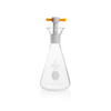 Kimble 27200-125 KIMAX Iodine Flask, with PTFE stopper, 125 mL, Case of 12
