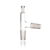 Kimble 167000-2440 KONTES 75° Connecting Distillation Adapter, With Thermometer Joint, 24/40 mm