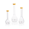 Kimble 28008-250 KIMAX Volumetric Flask, Snap Cap, 250 mL, Case of 12