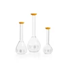 Kimble 28010-200 KIMAX Volumetric Flask, Snap Cap, 200 mL, Case of 12