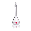 Kimble 28014R-100 KIMAX Colorware Volumetric Flask, Red, 100 mL, Case of 6