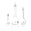 Kimble 28017-50 KIMAX Serialized and Certified Volumetric Flask, Class A, with Pennyhead Glass Pennyhead, 50 mL, Case
