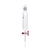 Kimble 29040F-250 KONTES Graduated Addition Funnel With PTFE Stopcock, 250 mL