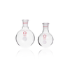 Kimble 294000-0015 KONTES Single Neck Heavy Wall Round Bottom Flask, 14/20, 15 mL