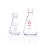 Kimble 296500-0005 KONTES Jointed Narrow Mouth Erlenmeyer Flask, 14/20, 5 mL