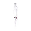 Kimble 299290-0060 KONTES Graduated Addition Funnel Without Stopper and With PTFE Stopcock, 60 mL, 19/22