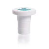 Kimble 41941R-29 Solid Flathead Stopper, Green Size 29, Case of 6