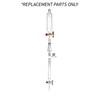 Kimble 427102-0000 KONTES 20mL Flask For Neutral Oil and Loss Column With 19/22 Standard Taper Joints