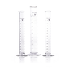Kimble 50030-25 ValueWare Graduated Cylinder, Class B, TD, with Double White Scale, 25 mL, Case of 10