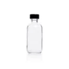 Kimble 5110824B Boston Round Bottles Bulk Pack Shrink Mod Without Caps, 250 mL, Case of 108