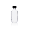 Kimble 5113233V-26 Boston Round Bottles Convenience Packs (Caps Attached), 1000 mL, PTFE/LDPE Foam, Case of 12