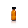 Kimble 5121628C-26 Amber Glass Boston Round Bottles, Shrink Modules With Caps in Bags, PTFE-Faced LDPE Foam, 500 mL