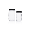 Kimble 5310858C-26 Clear Glass, Wide-Mouth, Jars 250 mL Shrink wrapped, Case of 24