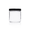 Kimble 5411689V-21 Clear Straight-Sided Jars, 500 mL Pulp / Vinyl Liner, Case of 12