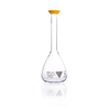 Kimble 58008-250 ValueWare Volumetric Flask, Class A, with Polyethylene Snap Cap, 250 mL, Case of 12