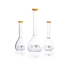 Kimble 58010-50 ValueWare Volumetric Flask, Class B, with Snap Cap, 50 mL, Case of 12