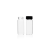 Kimble 60910L-2 Clear Sample Vial w/ Rubber Cap, 8 mL 15-425, Case of 576
