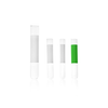 Kimble 60A10BZB MARK-M Borosilicate Glass Tube With Blue 1-3/8" Vertical Label, 10 x 75 mm, 3 mL, Case of 1,000