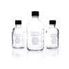 Kimble 61110R-125 Storage / Media Bottles, Clear, Graduated, Rubber Lined Cap, 125 mL, Case of 48