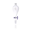 Kimble 636281-0500 KONTES Squibb Pear Shaped Separatory Funnel, Without Stopper, 500 mL