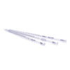Kimble 72100-1110 Sterile Disposable Glass TD Color-Coded Serological Pipette Multipack, Red, 1 mL, Case of 1,000