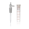 Kimble 737552-0000 Graduated Midget Impinger, Replacement Parts, Receiver Bottle For Midget Impinger, 30mL, 24/40
