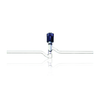 Kimble 826500-0004 HI-VAC Straight Valve, with PTFE Plug and Tip O-Ring, Bore Range 0-4 mm