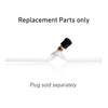 Kimble 826422-0008 HI-VAC Low Hold-Up Valve for PTFE Plugs with Extended Tip, Size 8, valve only