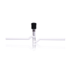 Kimble 826600-0012 HI-VAC Straight Valve with PTFE Plug, without Tip O-Ring, Bore Range 0-12 mm