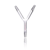 Kimble 893500-0022 Barbed Hose Connectors, "T" Shaped, for 10 mm ID