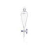 Kimble KC29048T-2000 KimCote Squibb Separatory Funnel, 2000 mL