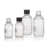 Wheaton 219719 Media / Lab Bottle, Polyethylene (LDPE) Lined Phenolic Cap, Clear, Graduated, 500 mL, Case of 24
