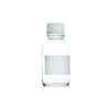 Wheaton 221017 Safety Coated Clear Glass GPI Reagent Bottle, 250 mL with cap, Case of 6