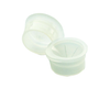 Wheaton 242815 Shell Vial 15 x 45mm, 15mm Snap Plug Cap, Natural, Case of 1,000