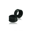 Wheaton W240517 Black Phenolic Open Top Screw Cap, 22-400, Case of 200