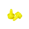 Wheaton 242438 Extended Controlled Dropper Tip, 20mm, Yellow, Case of 100
