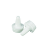 Wheaton W242440-A Extended Controlled Dropper Tip, 20mm, White, Case of 1,000