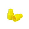 Wheaton 242508 Dropper Tip Cap, 8-425, Yellow, Case of 100