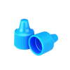 Wheaton 242514 Dropper Tip Cap, 15-415, Blue, Case of 100