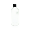Wheaton 348252 Roller bottle With 38mm Deep, Skirted, Black Phenolic Screw Cap With White Styrene-butadiene Rubber