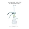 Wheaton 419330 25mm Filtration Assemblies With No. 5 Stopper Connection and Stainless Steel Support Replacement Part